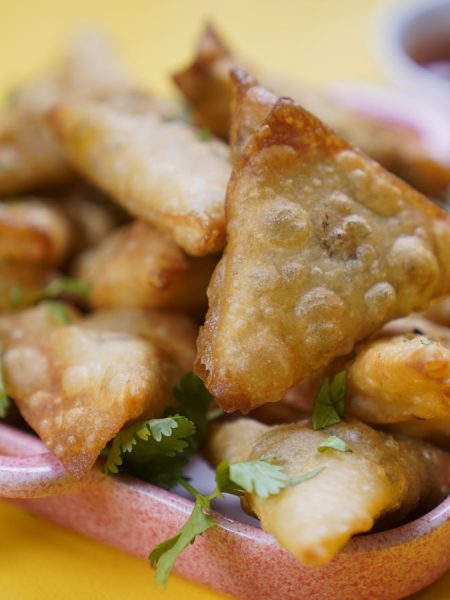 Crispy Golden Vegetable Samosas