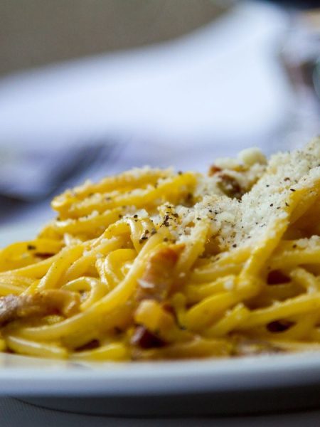 Silky Spaghetti Carbonara